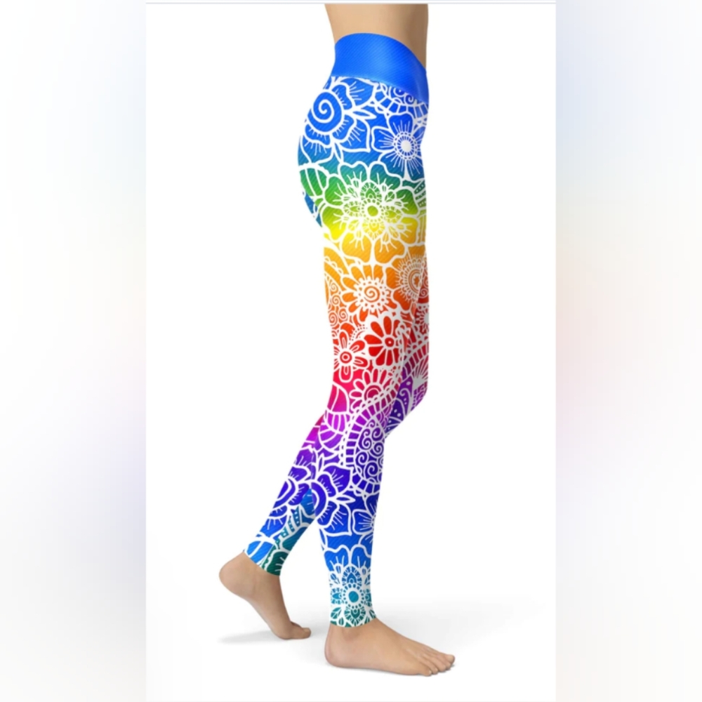 Yogaste rainbow leggings